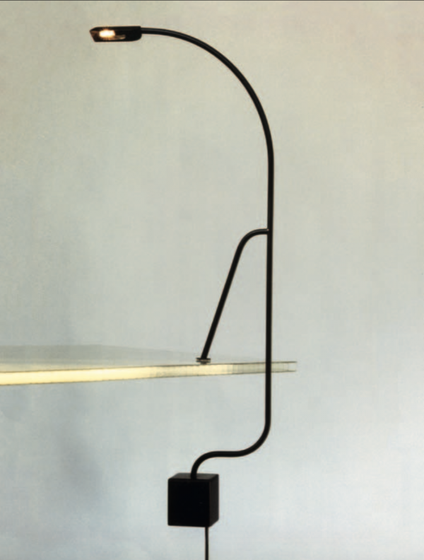 Light Balance, table lamp (with transformer as a counterweigh), 1981